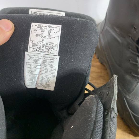 Baffin technology winter steel toe outdoor waterproof  working boits up to -50 - Picture 8 of 10